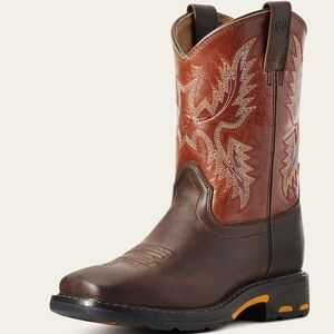 Ariat WorkHog wide square toe boots